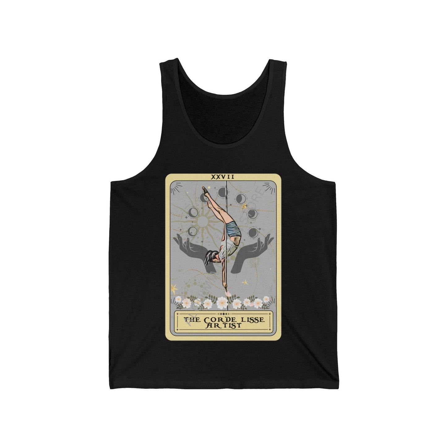 The Corde Lisse Artist Tarot Card Tank Top, Aerialist