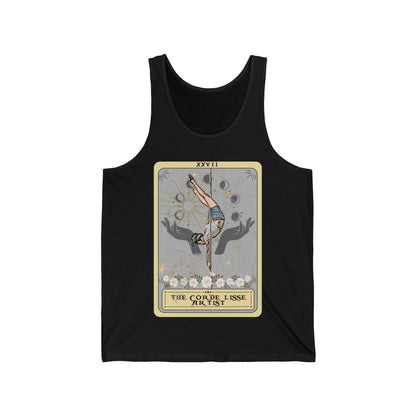 The Corde Lisse Artist Tarot Card Tank Top, Aerialist