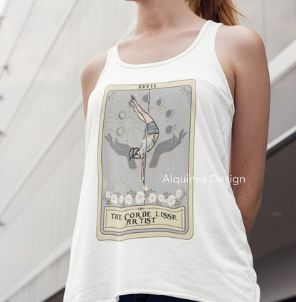 The Corde Lisse Artist Tarot Card Tank Top, Aerialist