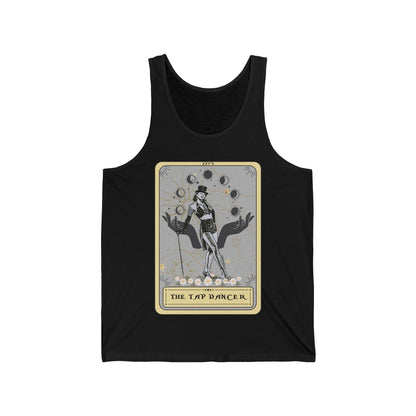 The Tap Dancer Tarot Card Tank Top, Tapdance