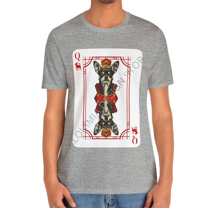 Queen of Chihuahua Poker Card Shirt