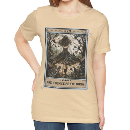 The Princess of Birds Tarot Card Shirt, Bird Lover