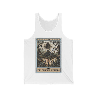 The Princess of Birds Tarot Card Tank Top