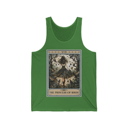 The Princess of Birds Tarot Card Tank Top