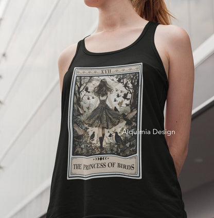 The Princess of Birds Tarot Card Tank Top