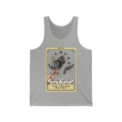 The Tattoo Artist Tarot Card Tank Top, Tattooist