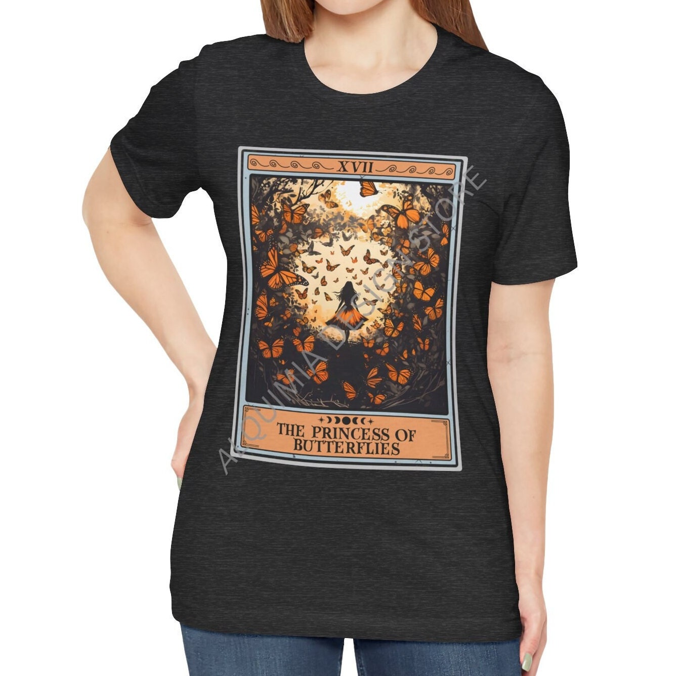 The Princess Of Butterflies Tarot Card Shirt, Butterfly