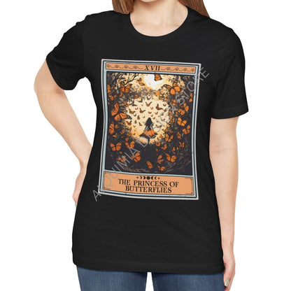 The Princess Of Butterflies Tarot Card Shirt, Butterfly