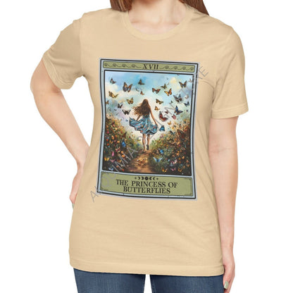 The Princess Of Butterflies Tarot Card Shirt