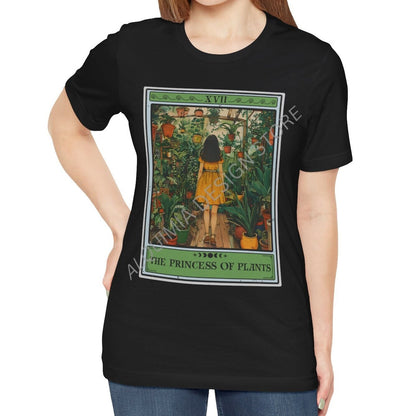 The Princess Of Plants Tarot Card Shirt, Plant Lover
