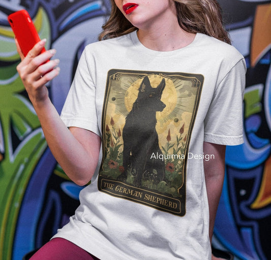 The German Shepherd Tarot Card Shirt