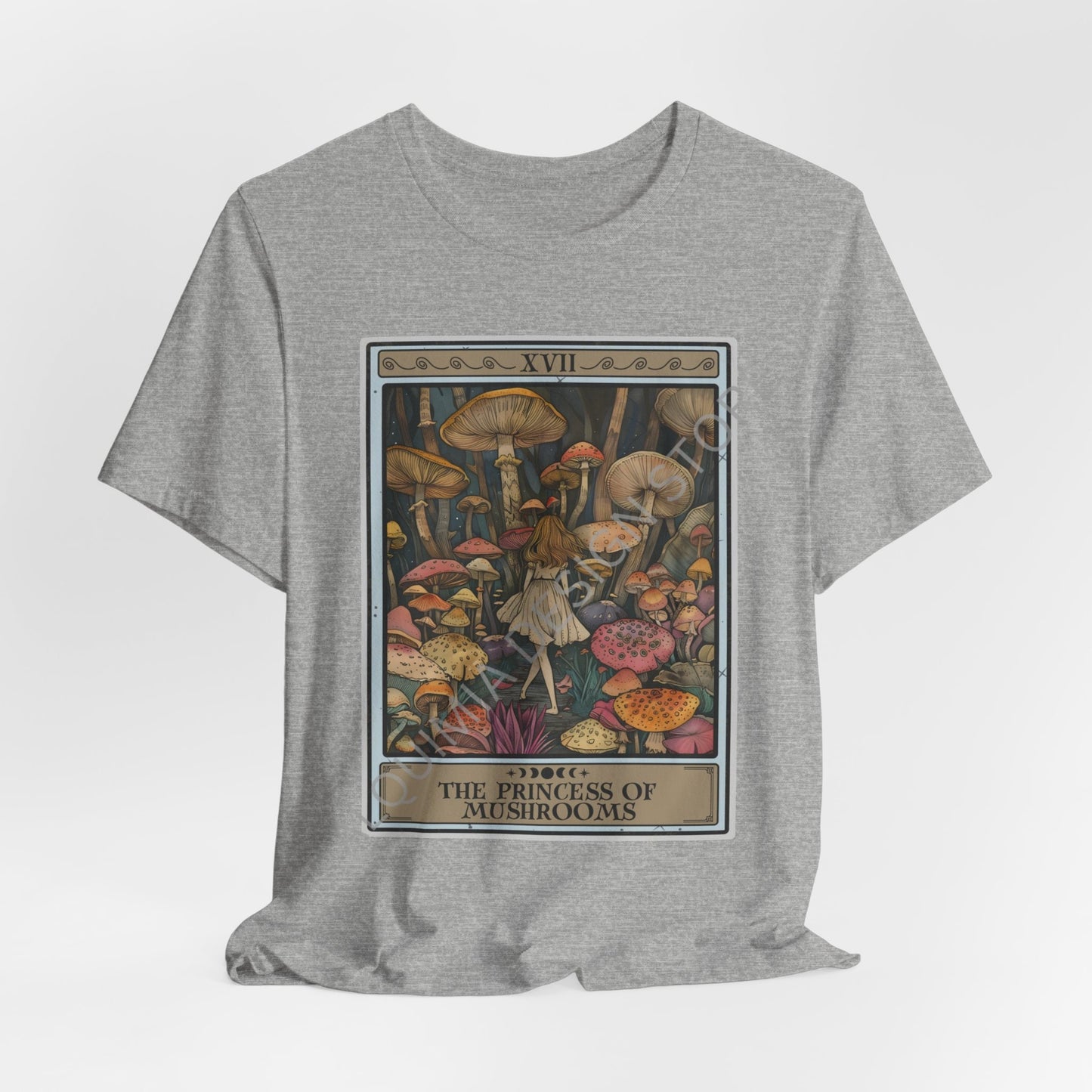 The Princess of Mushrooms Tarot Card Shirt, Mushroom