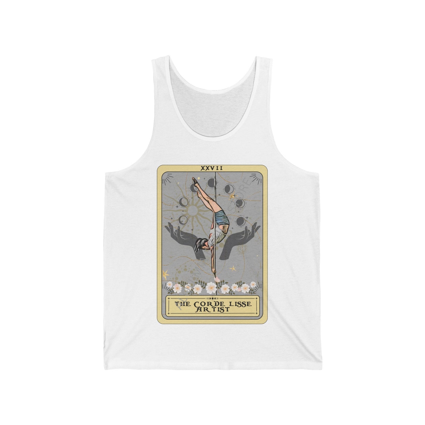 The Corde Lisse Artist Tarot Card Tank Top, Aerialist