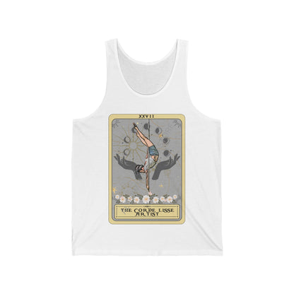 The Corde Lisse Artist Tarot Card Tank Top, Aerialist