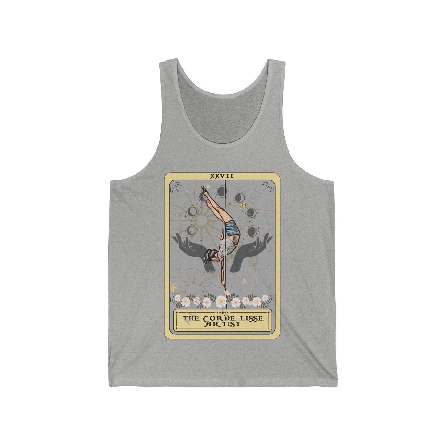 The Corde Lisse Artist Tarot Card Tank Top, Aerialist