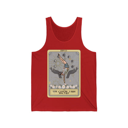 The Corde Lisse Artist Tarot Card Tank Top, Aerialist