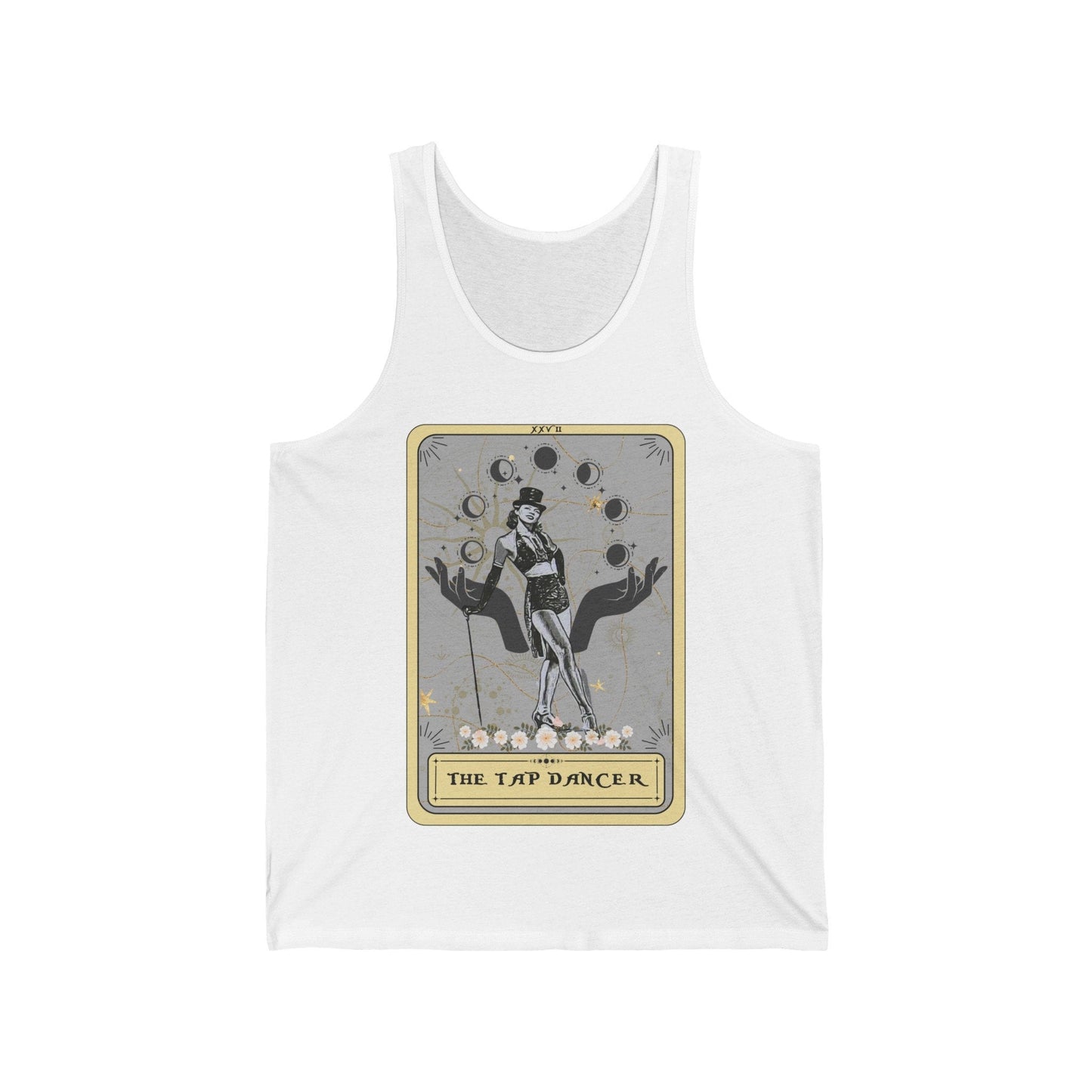 The Tap Dancer Tarot Card Tank Top, Tapdance