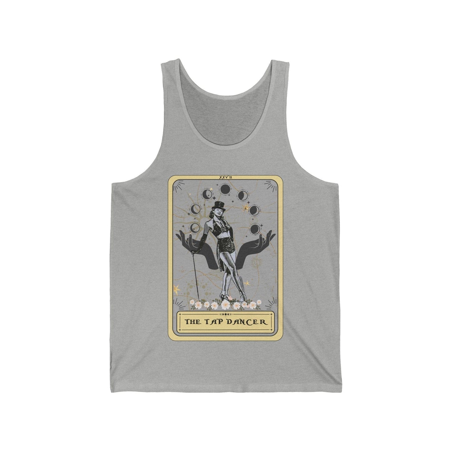 The Tap Dancer Tarot Card Tank Top, Tapdance