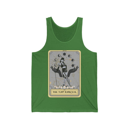 The Tap Dancer Tarot Card Tank Top, Tapdance