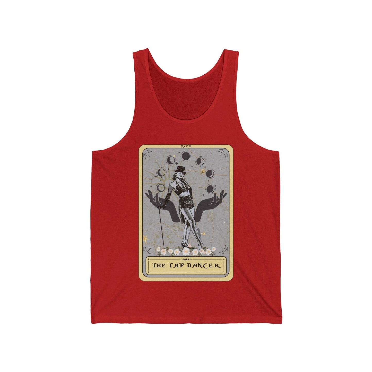 The Tap Dancer Tarot Card Tank Top, Tapdance