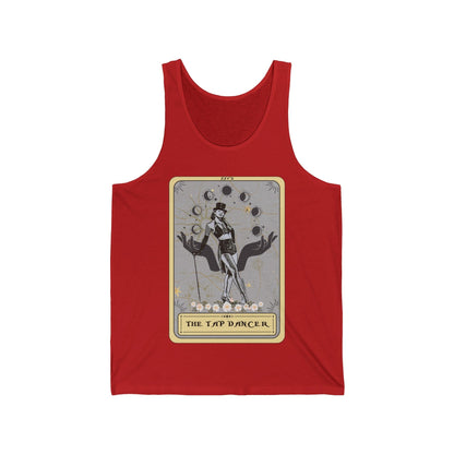 The Tap Dancer Tarot Card Tank Top, Tapdance