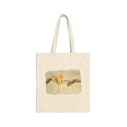 The Creation of Mimosa Tote Bag Canvas 15" x 16"