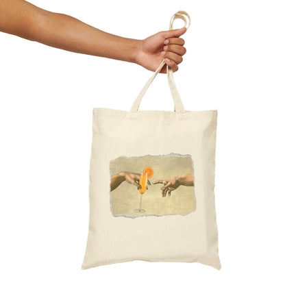 The Creation of Mimosa Tote Bag Canvas 15" x 16"