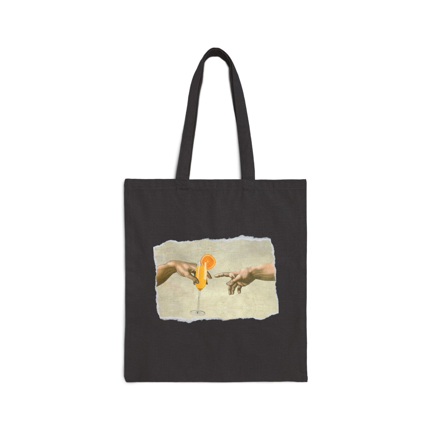 The Creation of Mimosa Tote Bag Canvas 15" x 16"