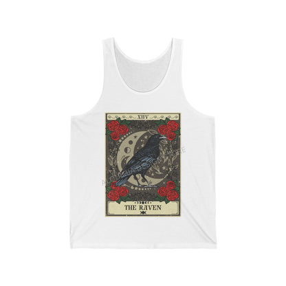 The Raven Tarot Card Tank Top