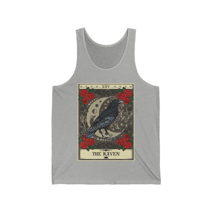 The Raven Tarot Card Tank Top