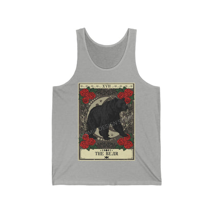 The Bear Tarot Card Tank Top, Wild Animal