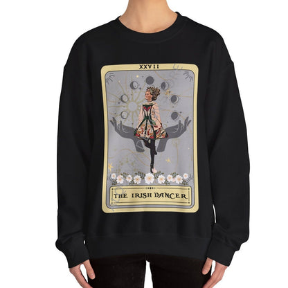 The Irish Dancer Tarot Card Sweatshirt, Irish Dance