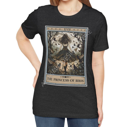 The Princess of Birds Tarot Card Shirt, Bird Lover