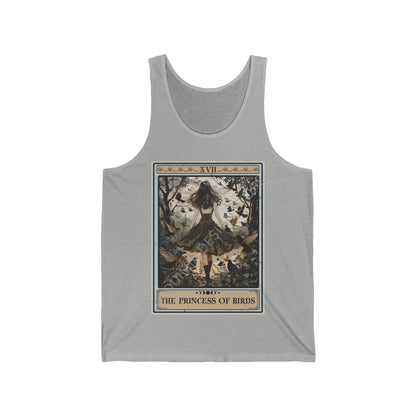 The Princess of Birds Tarot Card Tank Top