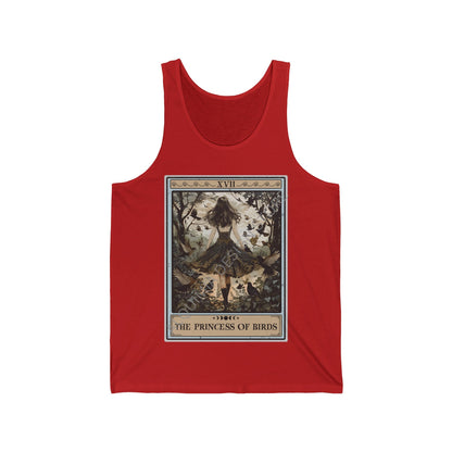 The Princess of Birds Tarot Card Tank Top