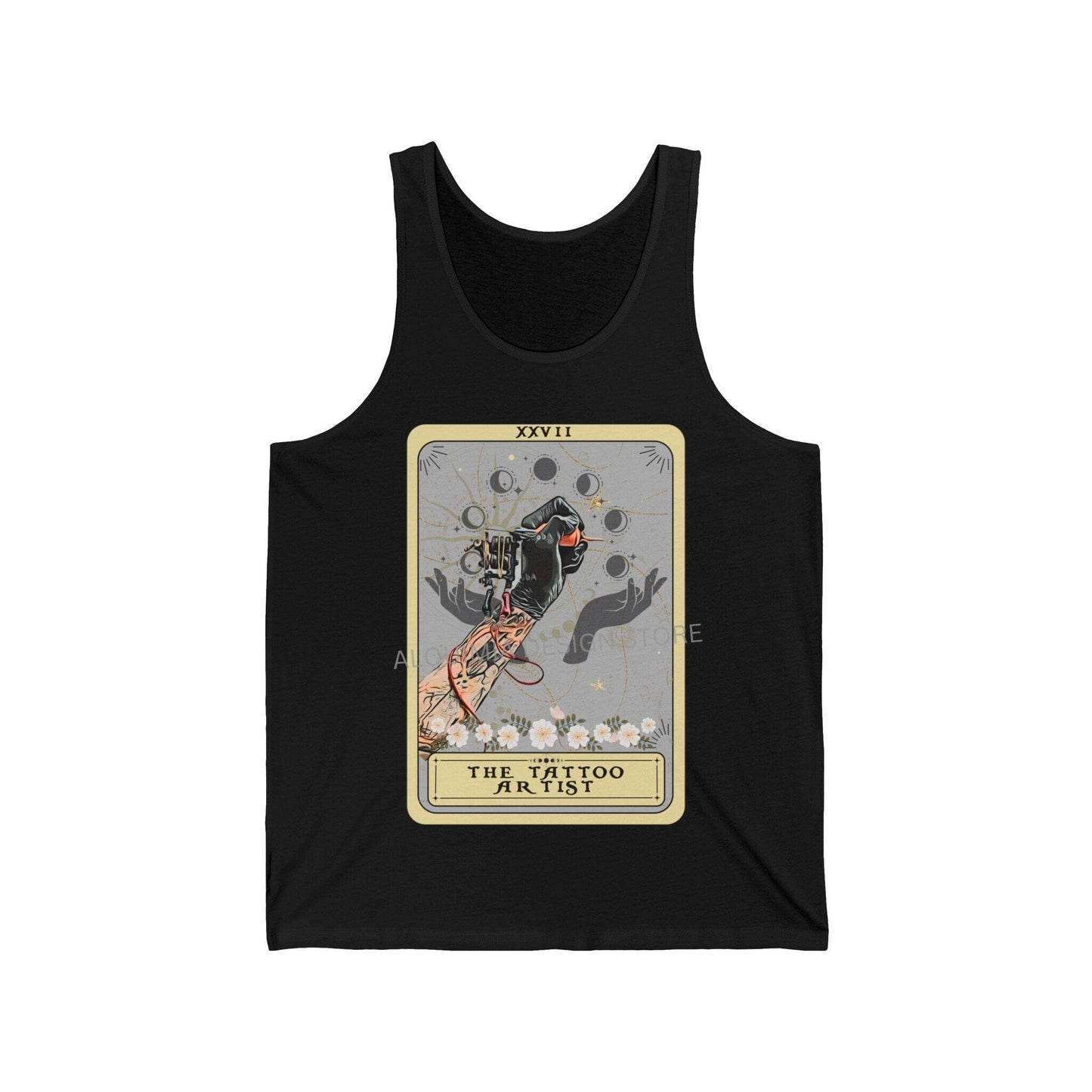 The Tattoo Artist Tarot Card Tank Top, Tattooist