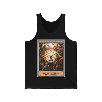 The Princess of Butterflies Tarot Card Tank Top