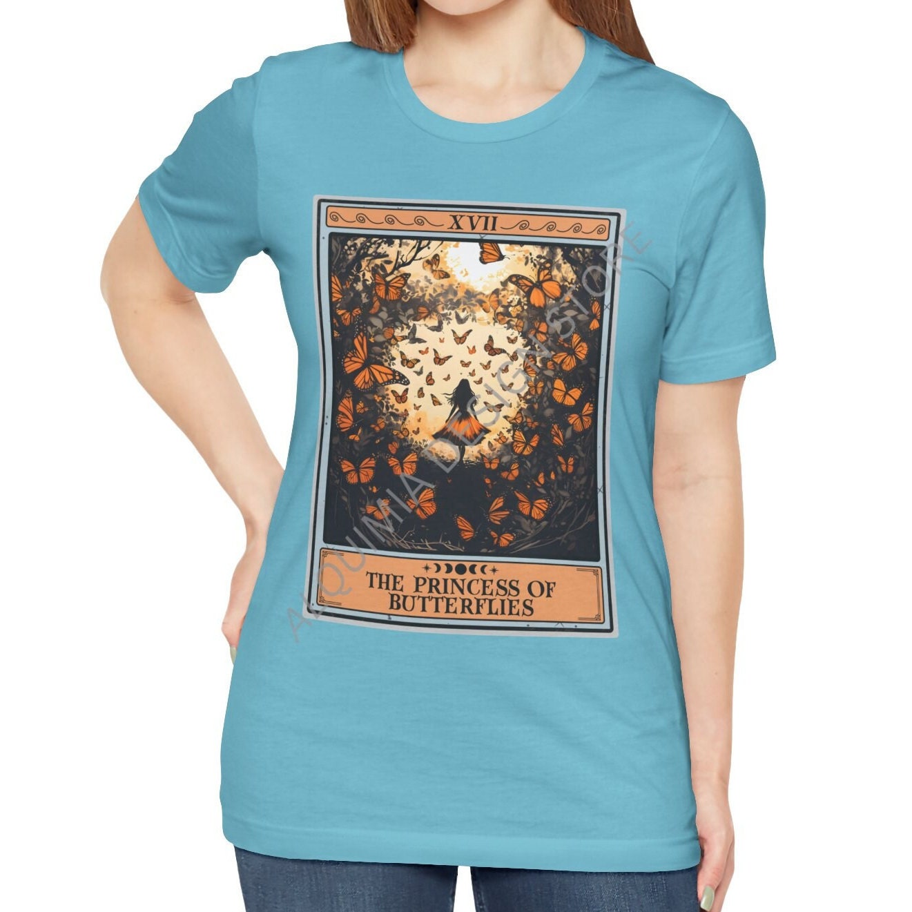 The Princess Of Butterflies Tarot Card Shirt, Butterfly