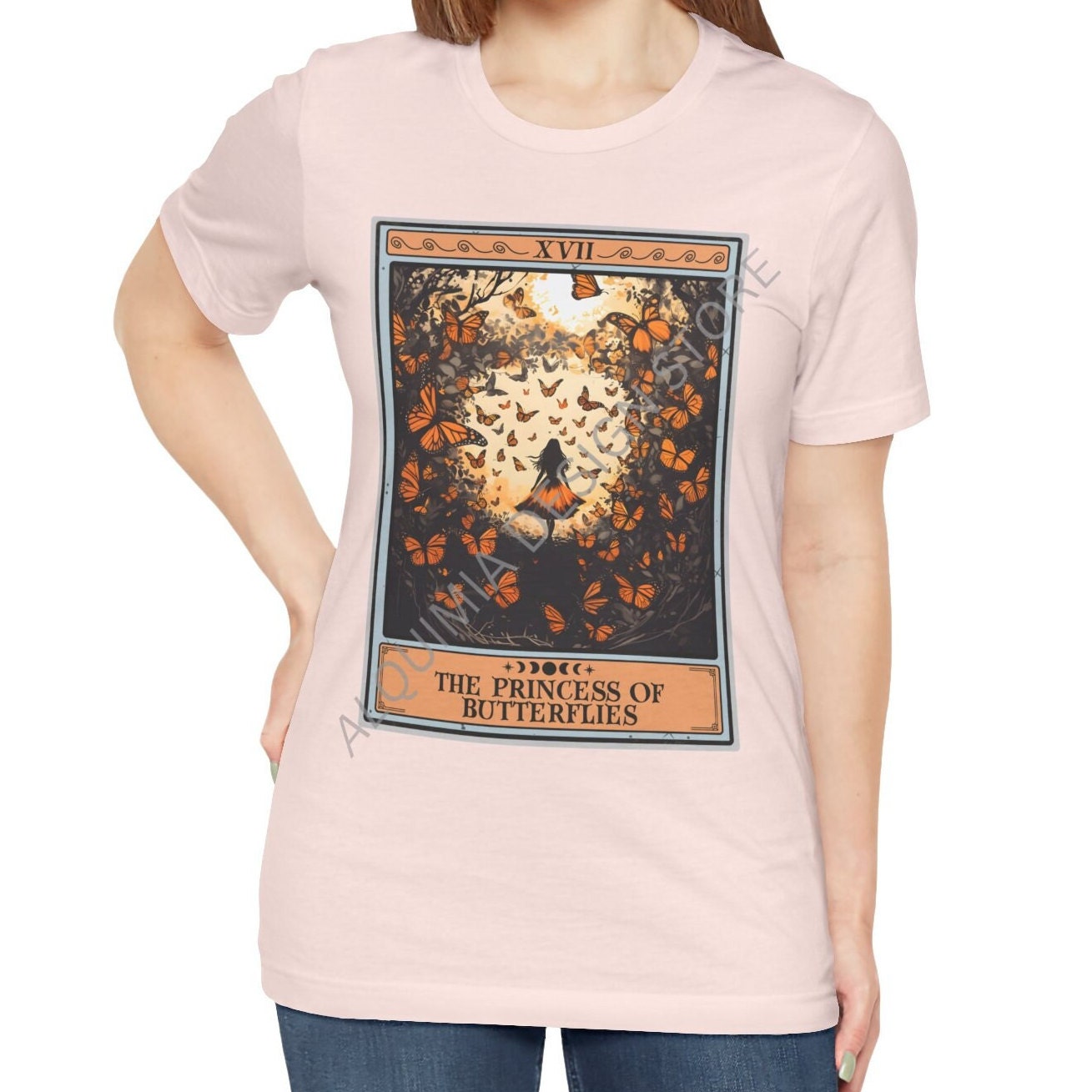 The Princess Of Butterflies Tarot Card Shirt, Butterfly