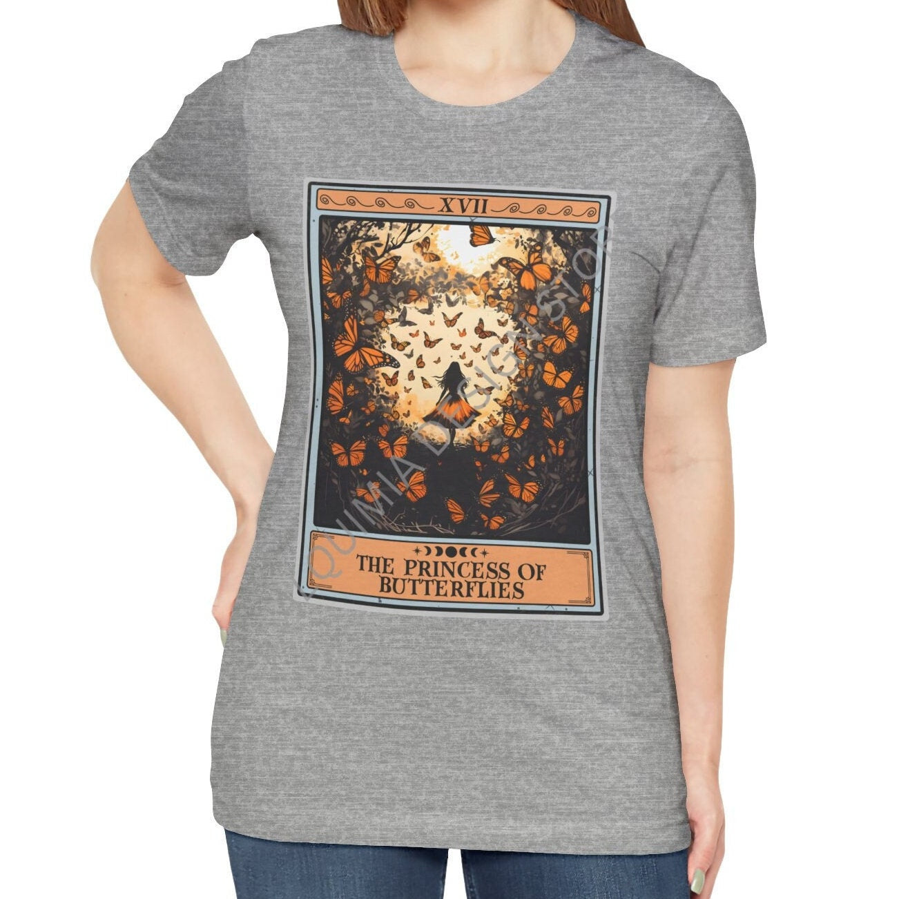 The Princess Of Butterflies Tarot Card Shirt, Butterfly