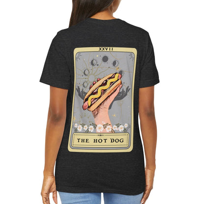 The Hot Dog Tarot Card Shirt BACK PRINT