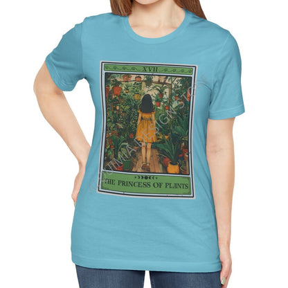 The Princess Of Plants Tarot Card Shirt, Plant Lover
