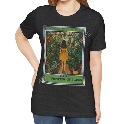 The Princess Of Plants Tarot Card Shirt, Plant Lover