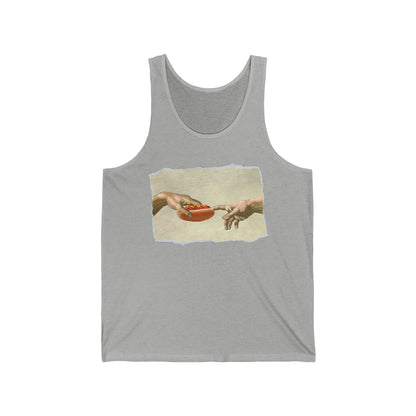 The Creation of Hot Dog Tank Top