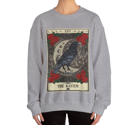 The Raven Tarot Card Sweatshirt