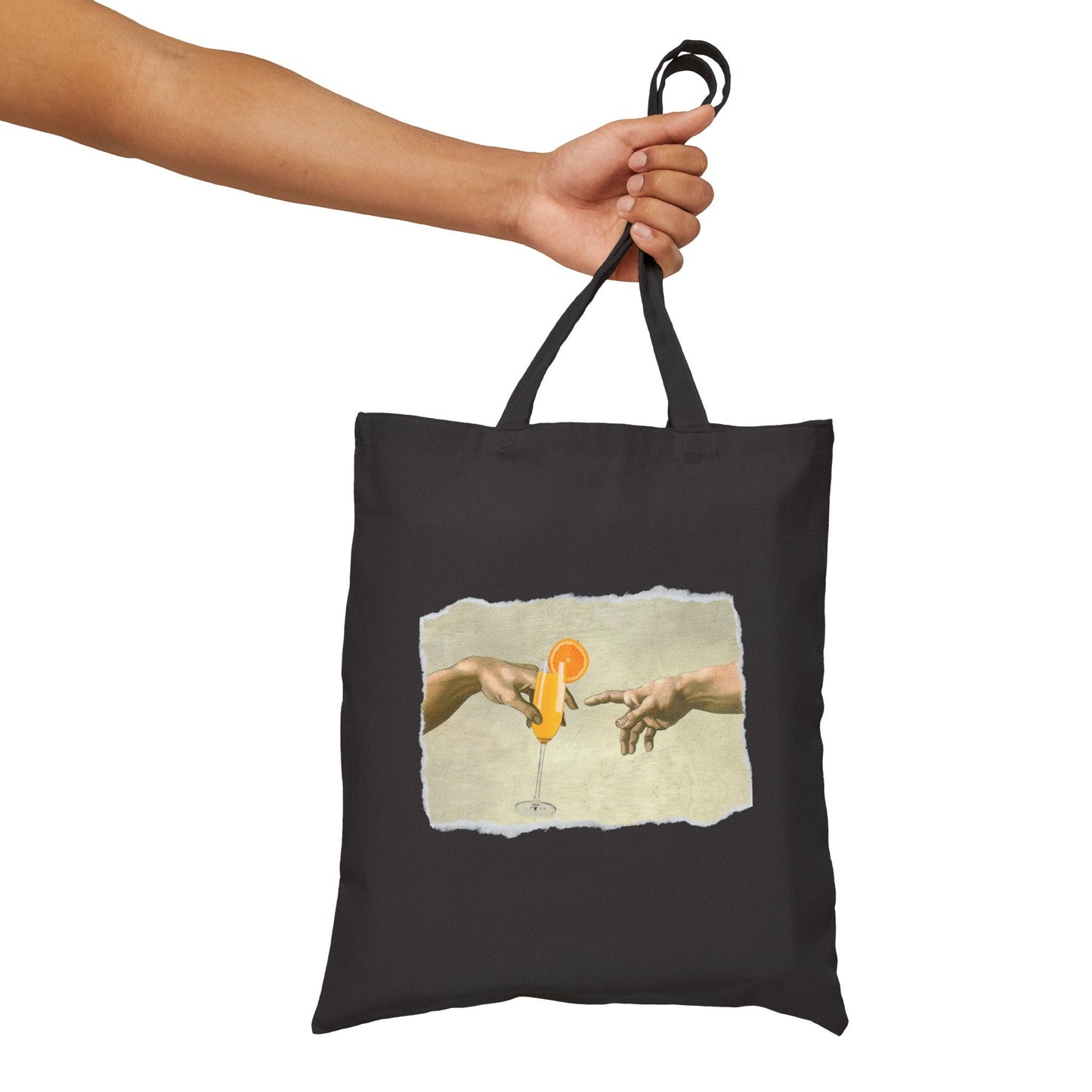 The Creation of Mimosa Tote Bag Canvas 15" x 16"