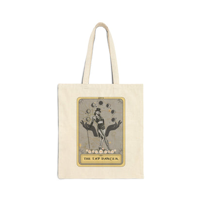 The Tap Dancer Tarot Card Tote Bag, 15" x 16" Tap Dancing