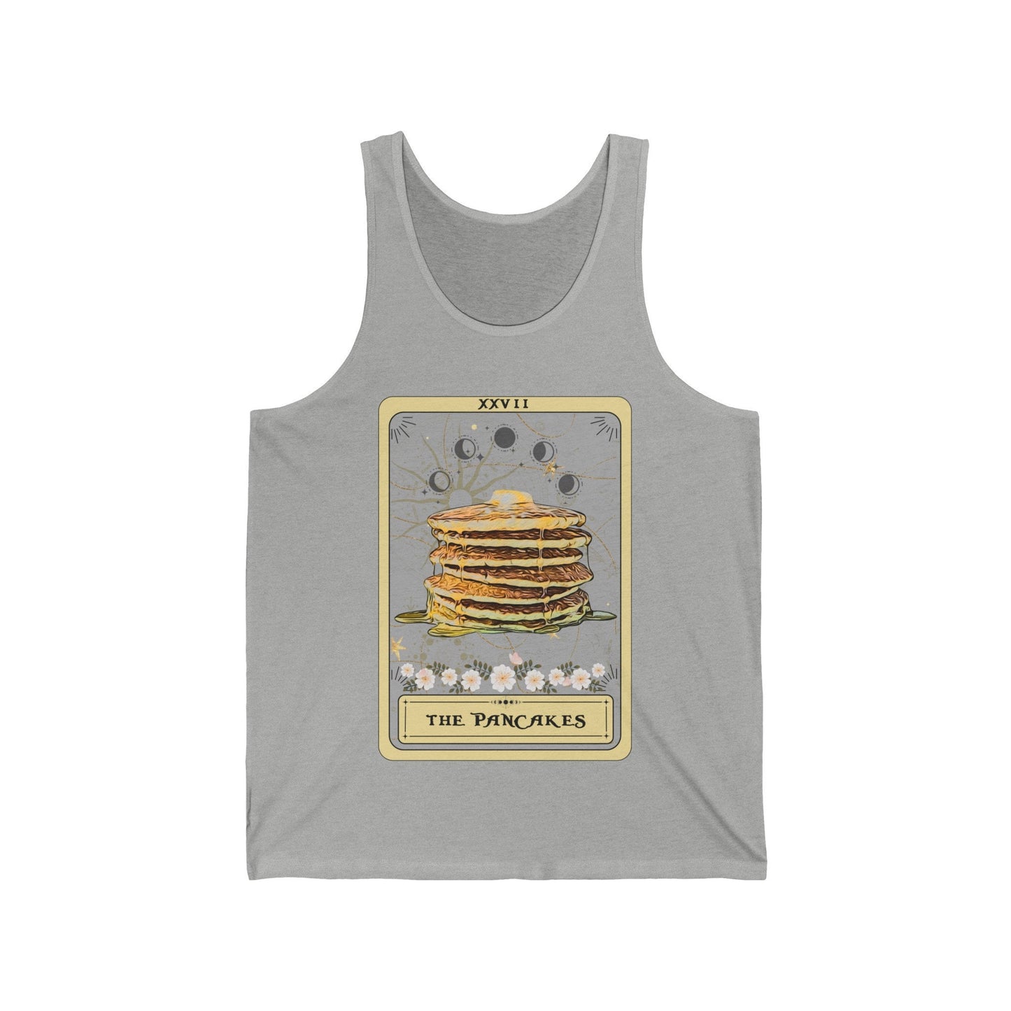 The Pancakes Tarot Card Tank Top, Breakfast