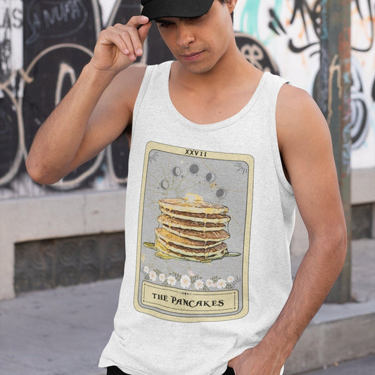 The Pancakes Tarot Card Tank Top, Breakfast