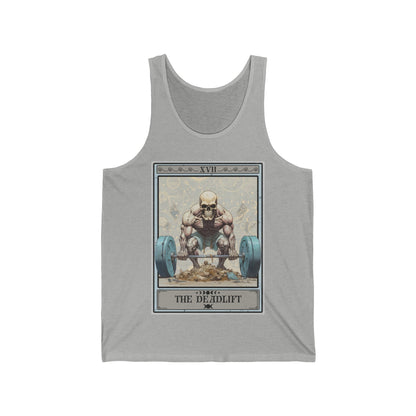 The Deadlift Tarot Card Tank Top, Workout Lifting